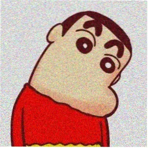 冬日情侣头像 围巾半边 暖色单帧